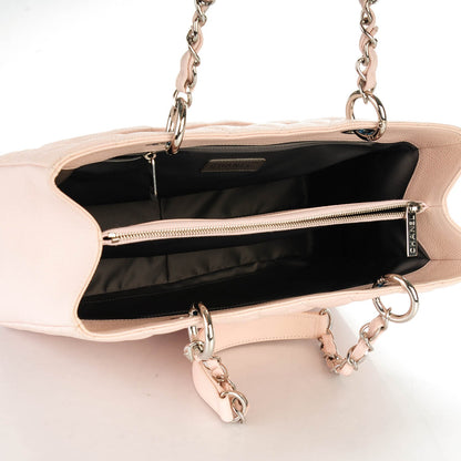Chanel Caviar Quilted Grand Shopping Tote GST Light Pink 5 of 7