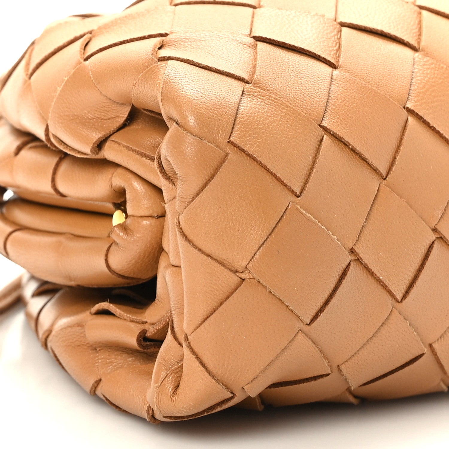 Bottega Veneta Nappa Intrecciato The Mini Pouch Carmel 7 of 8