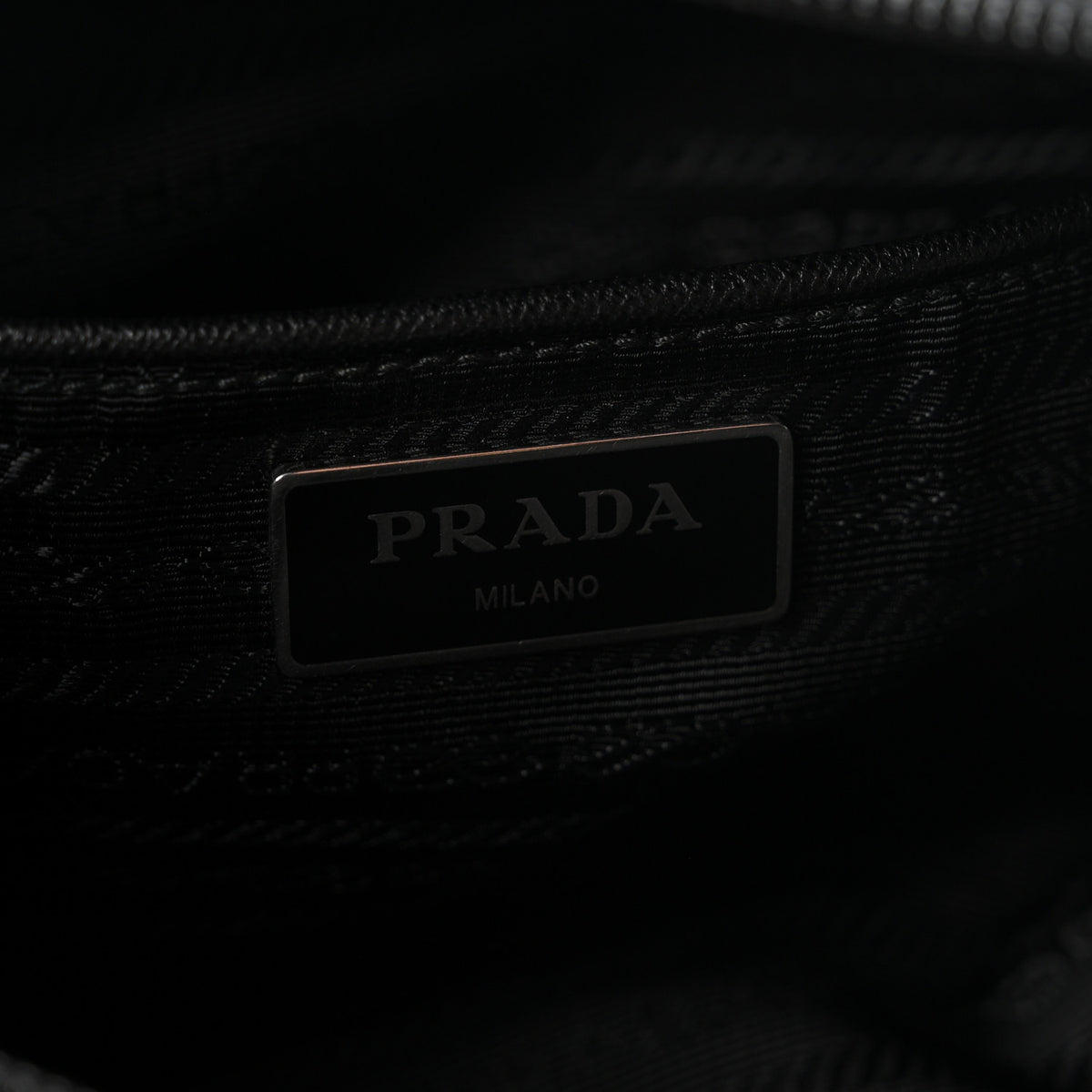 Prada Nylon Vela Tracolla Messenger Bag Black 6 of 10