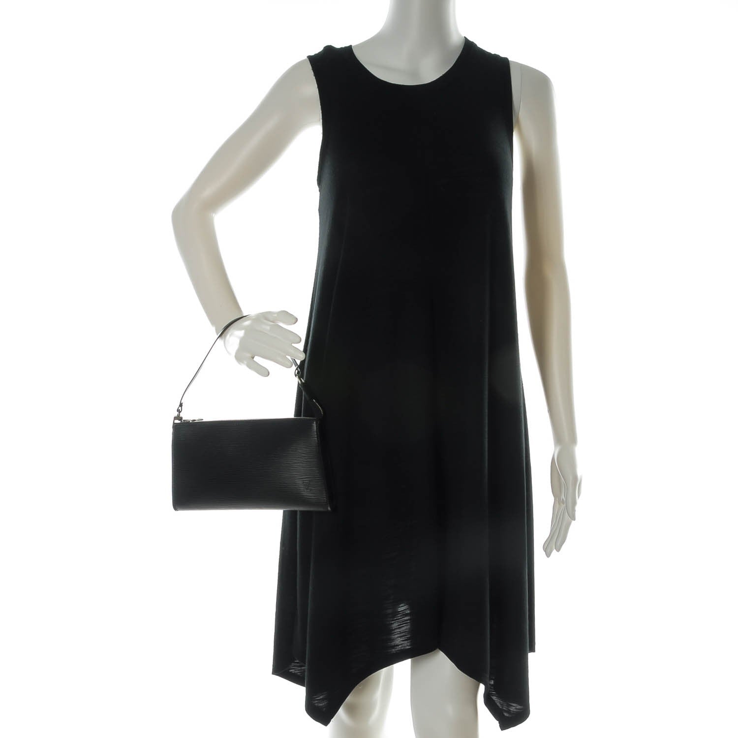 Louis Vuitton Epi Pochette 21 Black 2 of 7