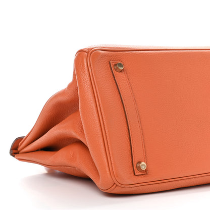 Hermes Togo Birkin 35 Orange 8 of 12