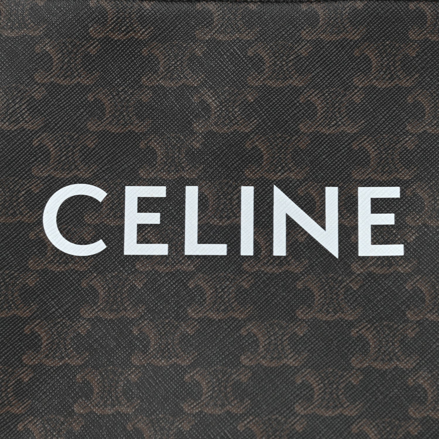 Celine Triomphe Canvas Calfskin Mini Vertical Cabas Tan 6 of 8