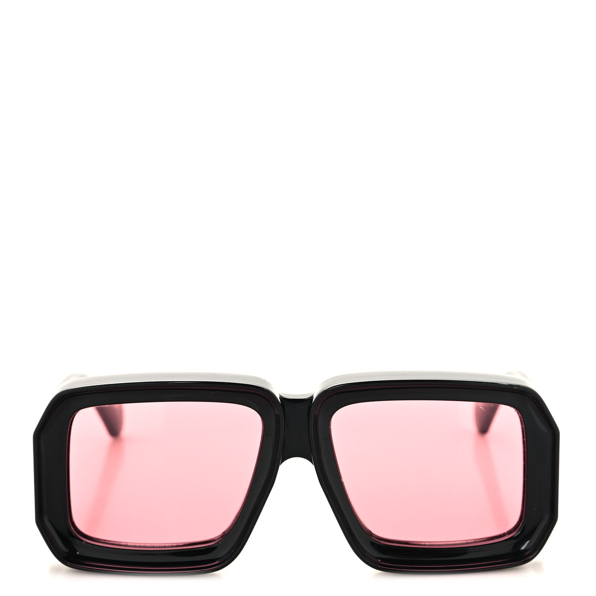 Acetate Paula's Ibiza Dive In Mask Sunglasses LW40064U Black Pink