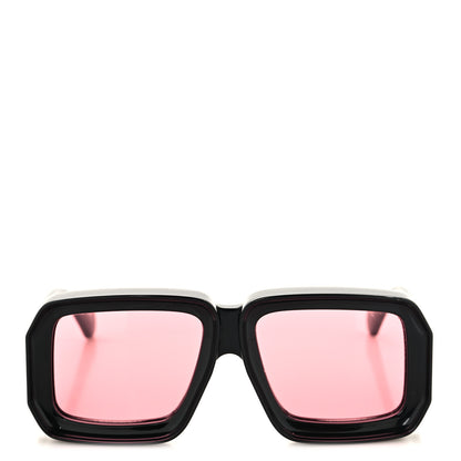 Loewe Acetate Paula's Ibiza Dive In Mask Sunglasses LW40064U Black Pink 2 of 7
