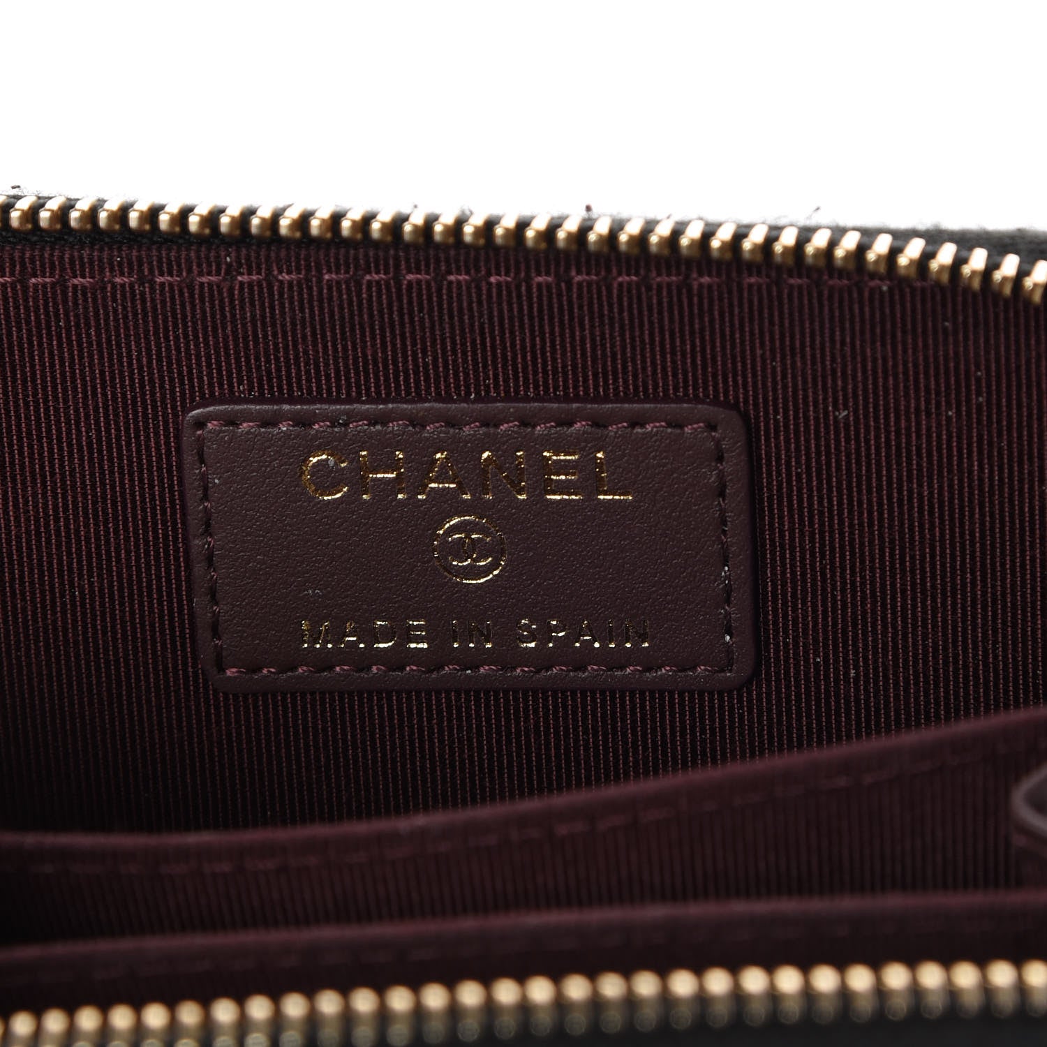 Chanel Caviar Quilted Zip Coin Purse Black 6 of 8