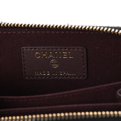 Chanel Caviar Quilted Zip Coin Purse Black 6 of 8