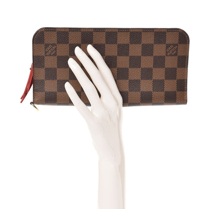 Louis Vuitton Damier Ebene Insolite Wallet Rouge 2 of 11