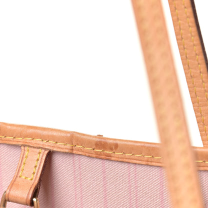 Louis Vuitton Damier Azur Neo Neverfull GM Rose Ballerine 6 of 9