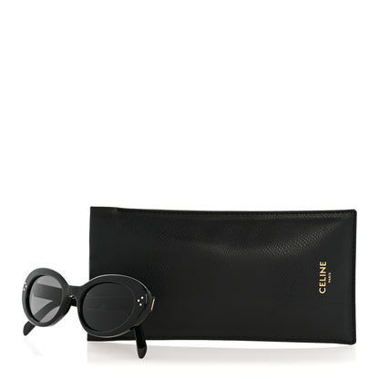 Celine Acetate Cat Eye Sunglasses CL40193I Black 9 of 9
