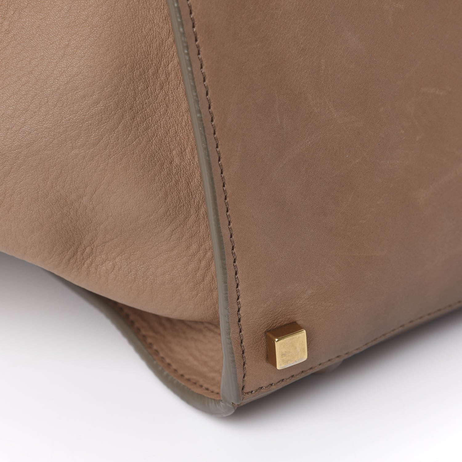 Celine Supple Calfskin Medium Phantom Luggage Taupe 20 of 23