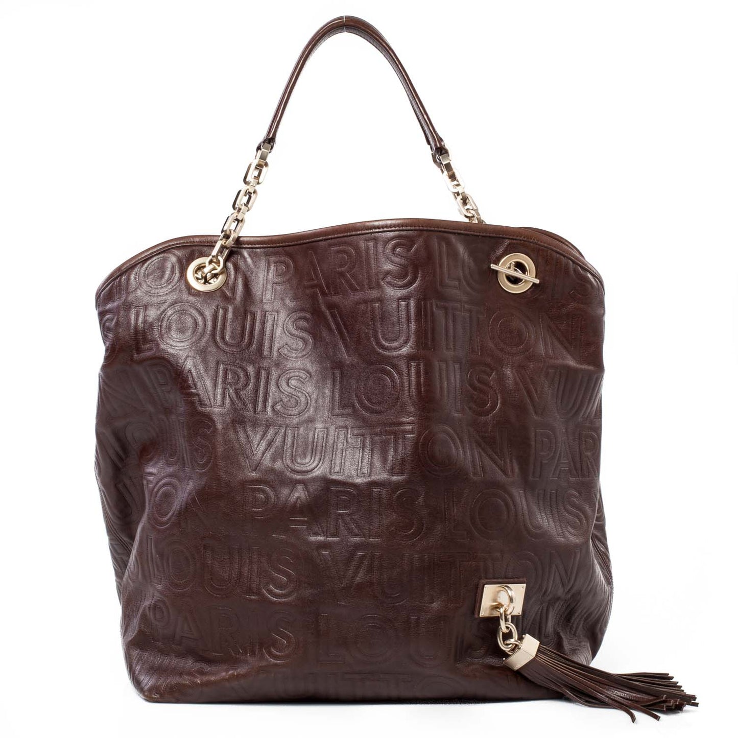 Monogram Paris Souple Whisper GM Chocolate