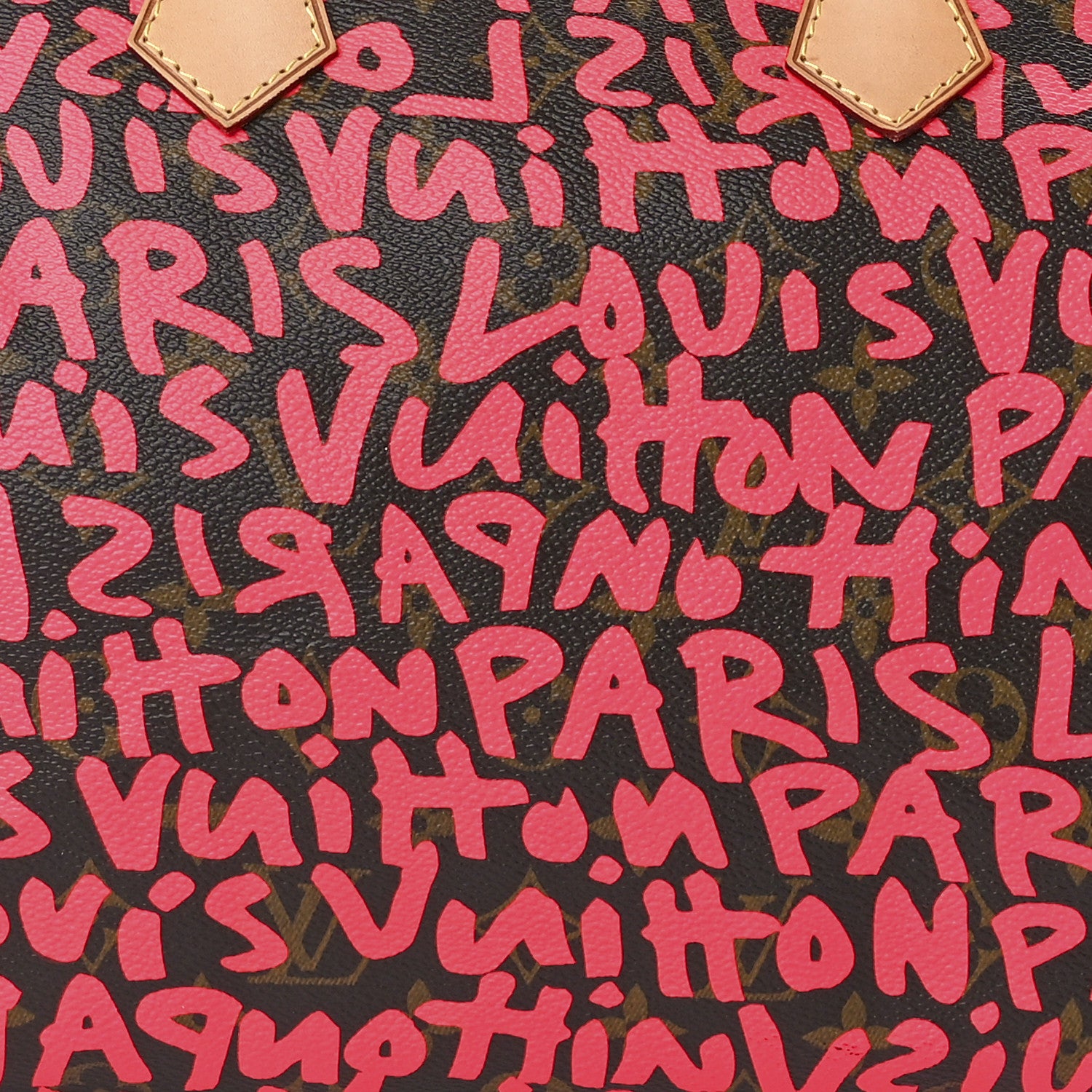 Louis Vuitton Monogram Graffiti Speedy 30 Fuchsia 8 of 11