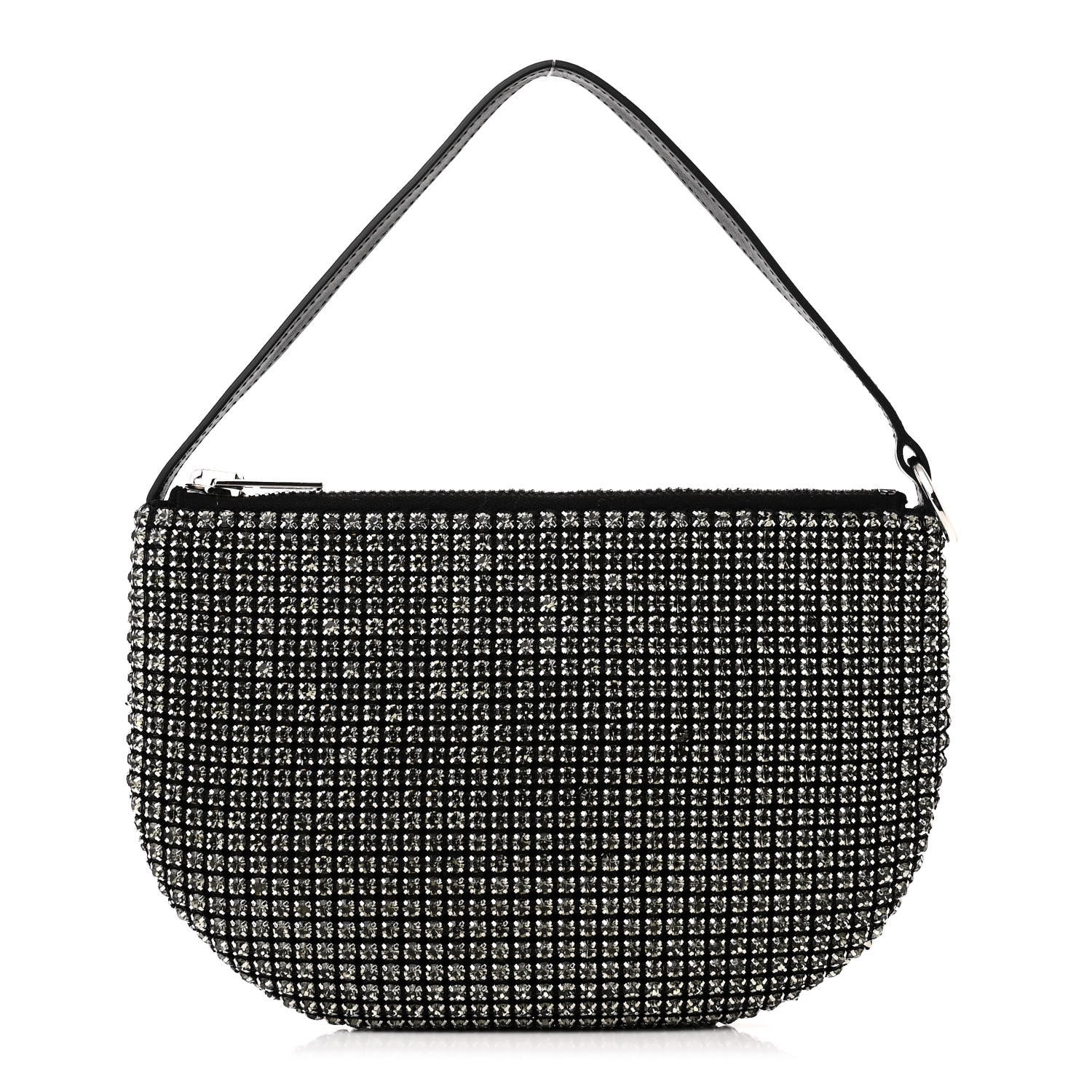 Alexander Wang Mesh Crystal Wanglock Fortune Cookie Bag Black 1 of 9