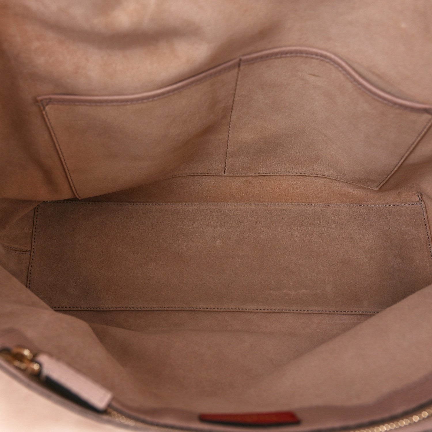 Valentino Garavani Grained Calfskin Rockstud Shoulder Tote Poudre 5 of 9