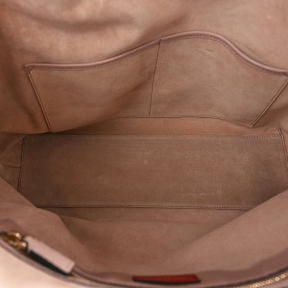 Valentino Garavani Grained Calfskin Rockstud Shoulder Tote Poudre 5 of 9
