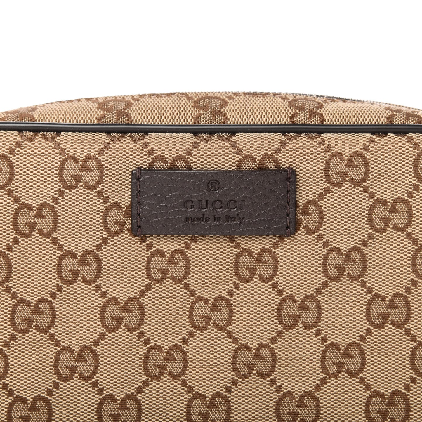 Monogram Belt Bag Dark Brown