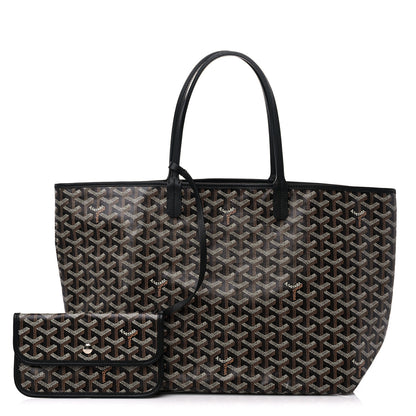Goyard Goyardine Saint Louis PM Black 1 of 9