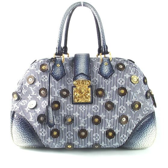 Louis Vuitton Denim Polka Dot Bowly LTD ED 1 of 10