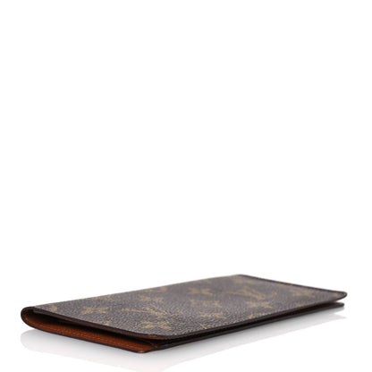 Louis Vuitton Monogram Checkbook Holder Wallet Cover 4 of 11