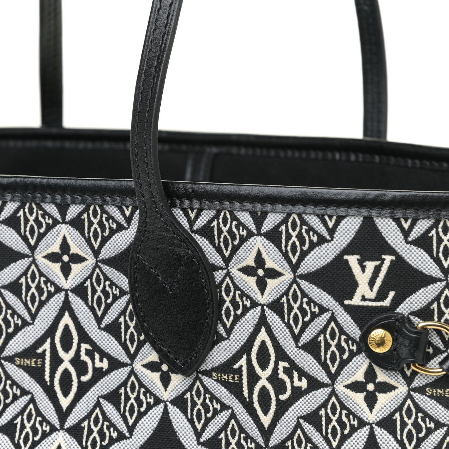 Jacquard Since 1854 Neverfull MM Grey