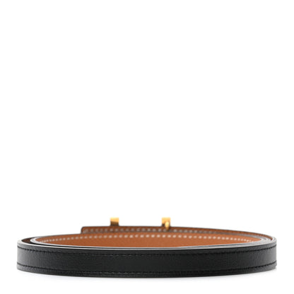 Hermes Swift Epsom 13mm Focus Belt 85 Black Gold 2 of 6
