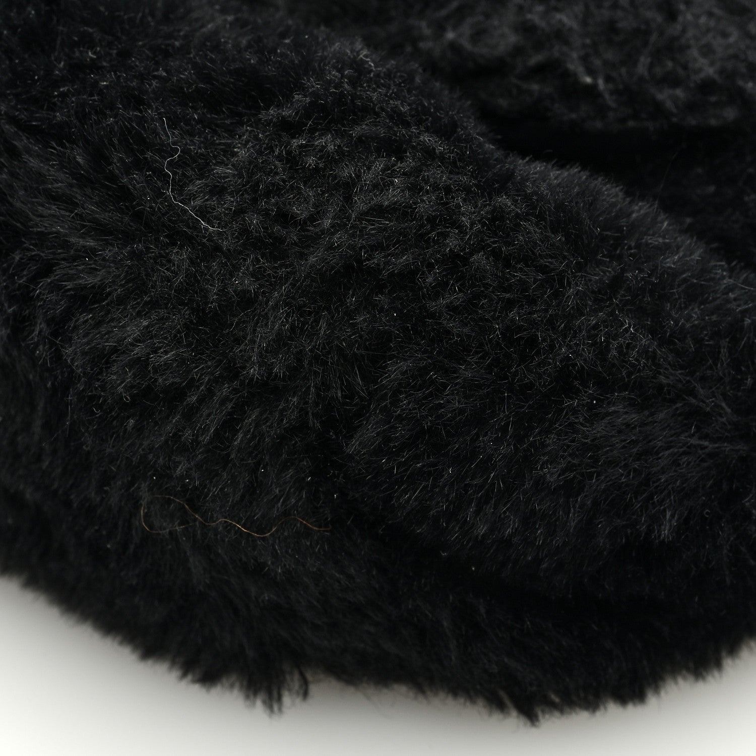 Jimmy Choo Faux Fur Madeline Mini Bag Black 8 of 8