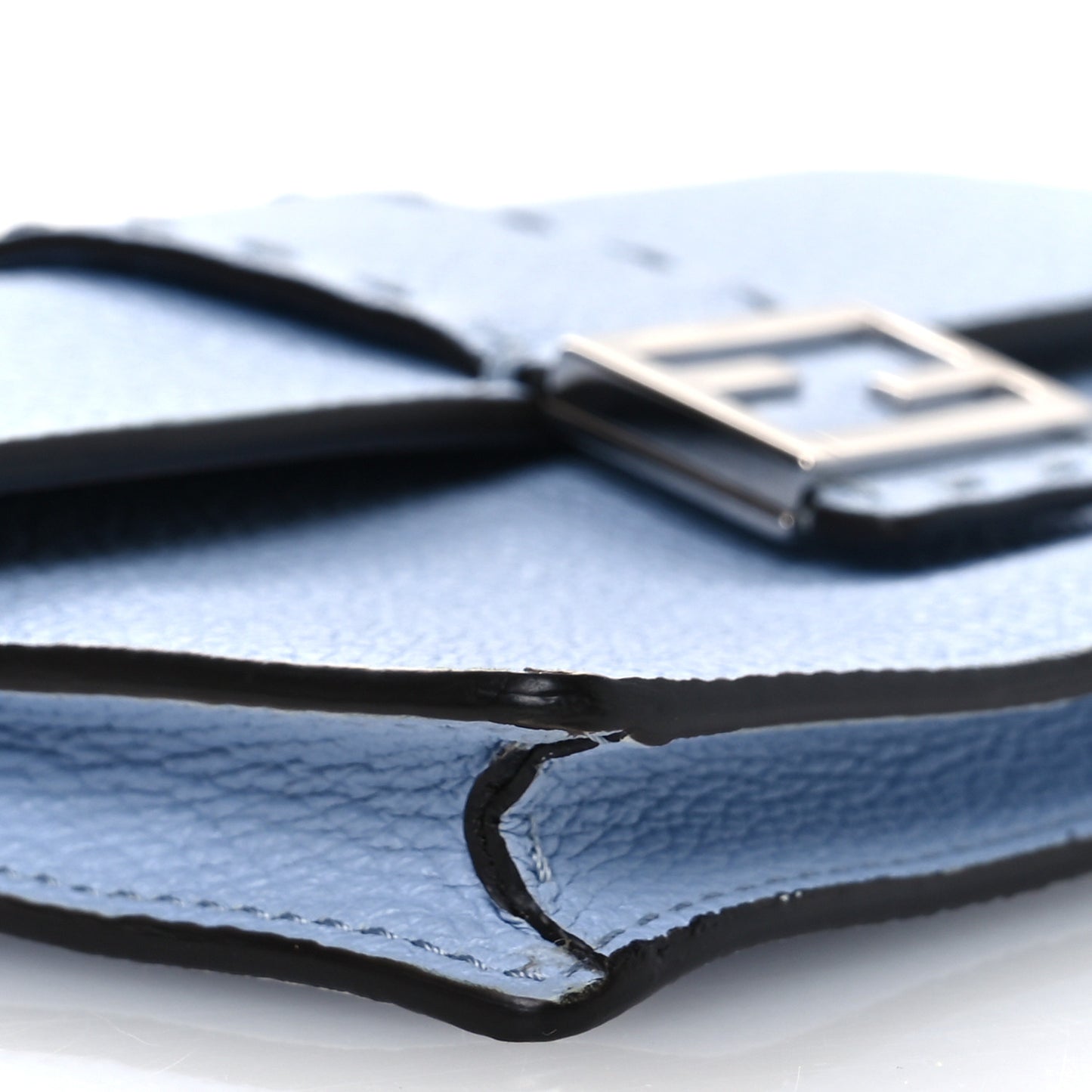 Cuoio Romano Selleria Baguette Belt Pouch Azzurro Sky