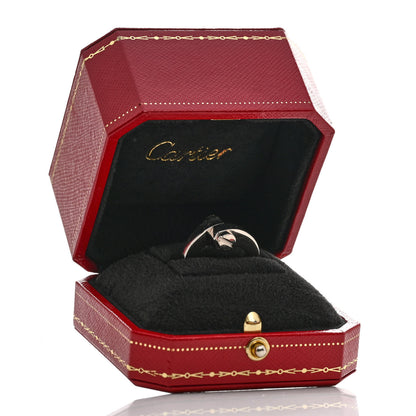 Cartier 18K White Gold Menotte Ring 49 5 7 of 7
