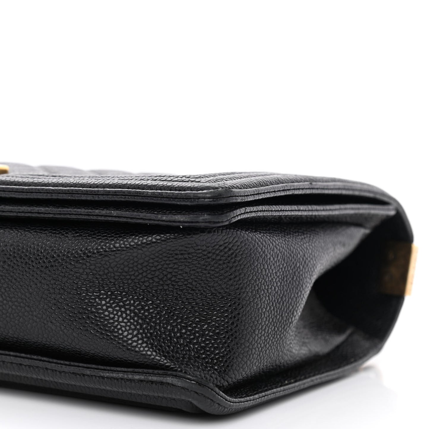 Caviar Quilted New Medium Boy Flap Black