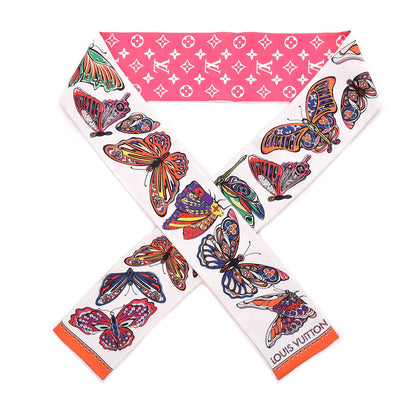 Louis Vuitton Silk Monogram World Of Love Bandeau White 1 of 7