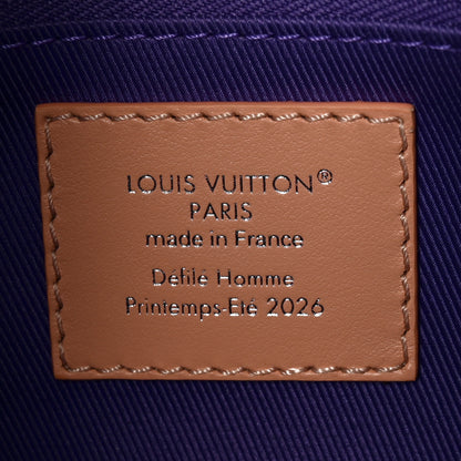 Louis Vuitton Calfskin Mini Shopper Tote Purple 6 of 9