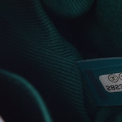 Chanel Caviar Lizard Quilted Small Coco Handle Flap Green 7 of 10