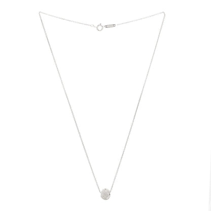Tiffany Sterling Silver Twist Knot Pendant Necklace 3 of 5