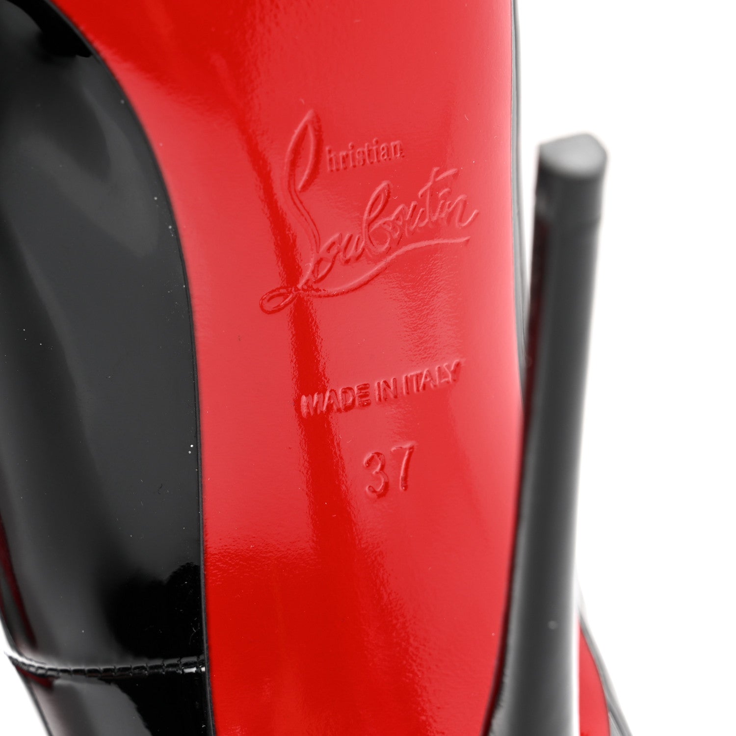 Christian Louboutin Patent So Kate 120 Pumps 37 Black 6 of 8