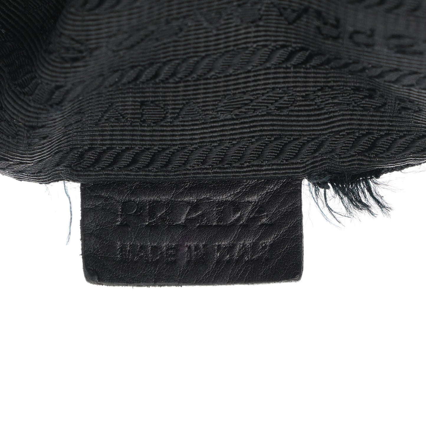 Vitello Daino Shoulder Bag Black