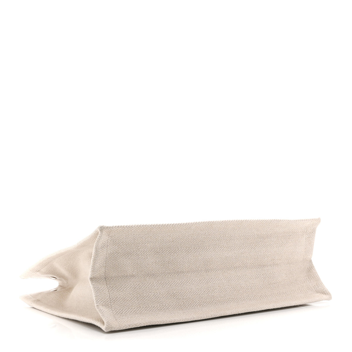 Cotton Linen Rive Gauche Tote Light Shell