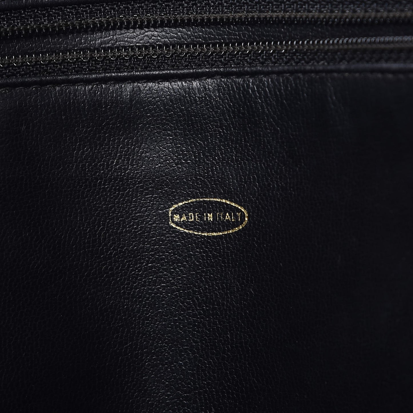 Lambskin Quilted Shoulder Bag Black