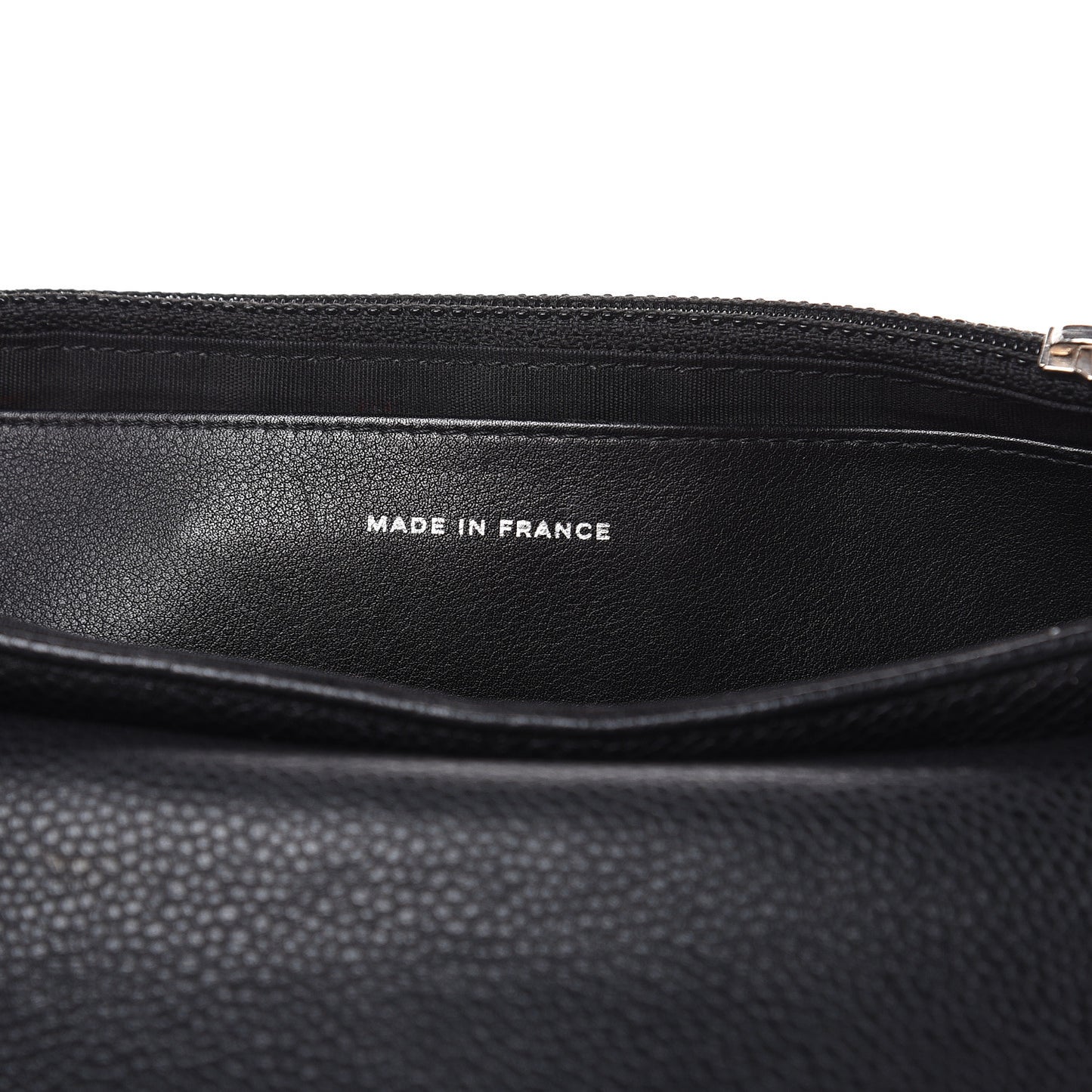 Caviar Half Moon Wallet On Chain WOC Black