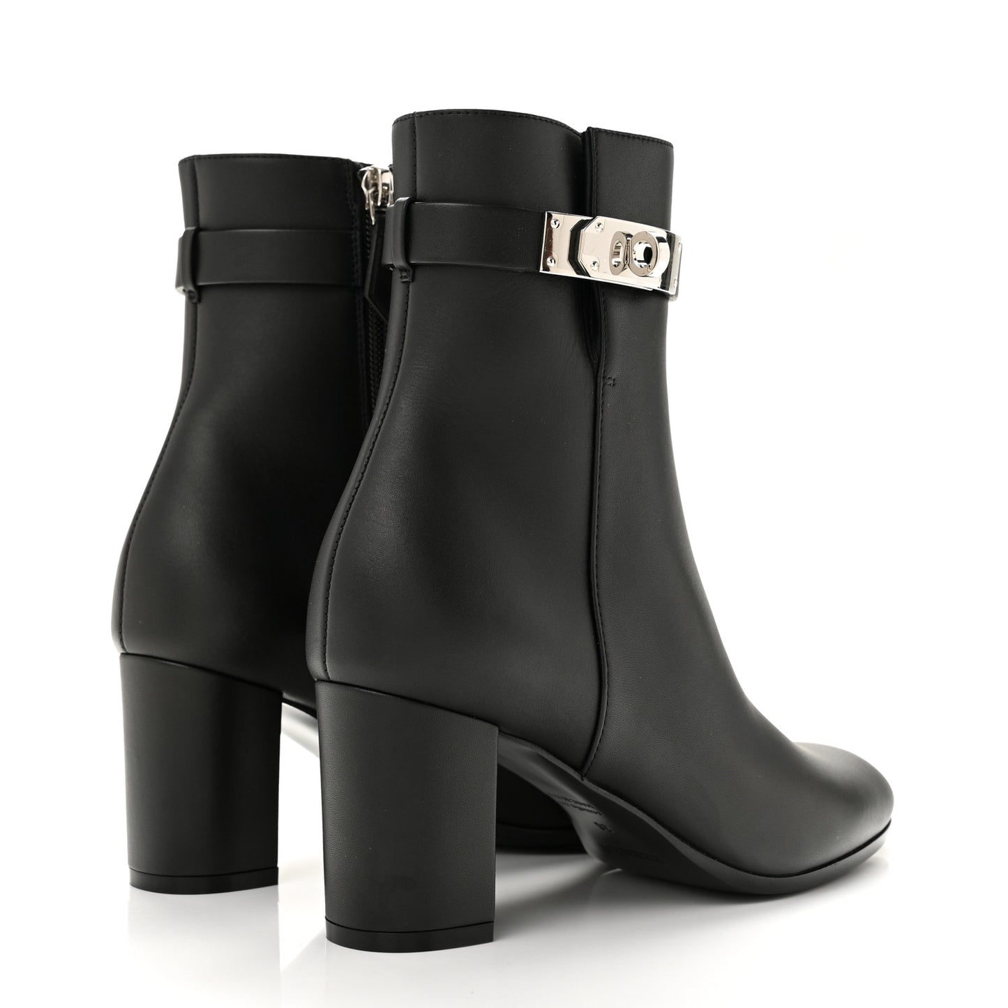 Calfskin Saint Germain Ankle Boots 36 Black