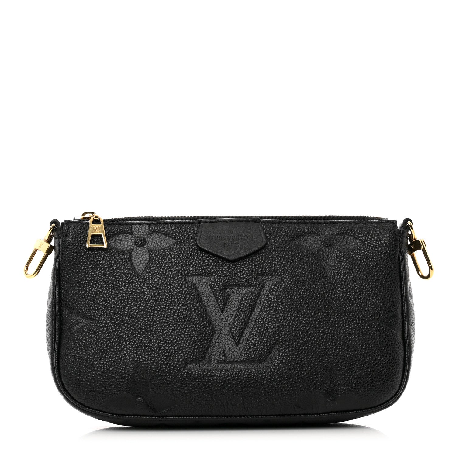 Louis Vuitton Empreinte Monogram Giant Multi Pochette Accessories Mini Pochette Black 1 of 6