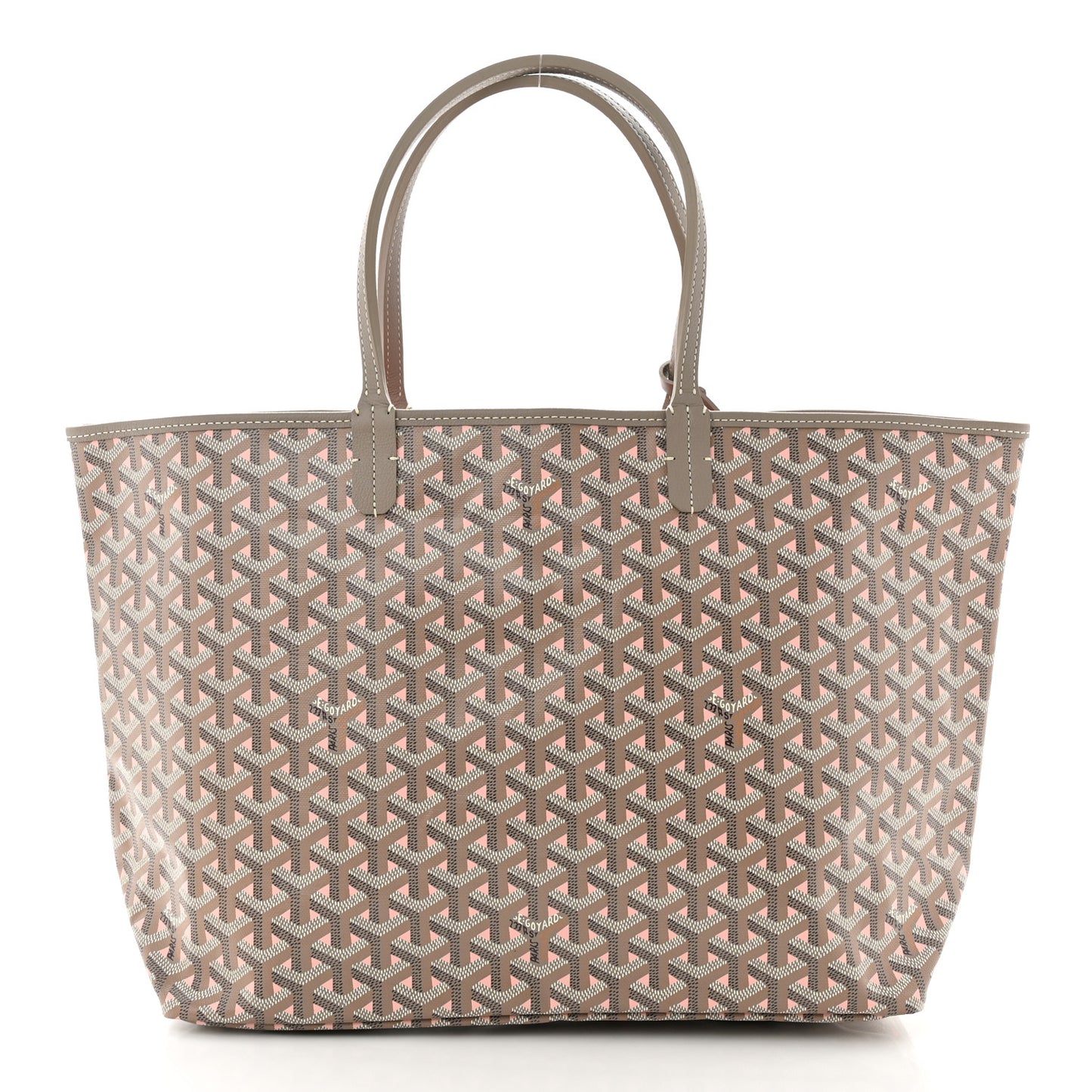Goyardine Saint Louis Claire Voie PM Grege Powder Pink