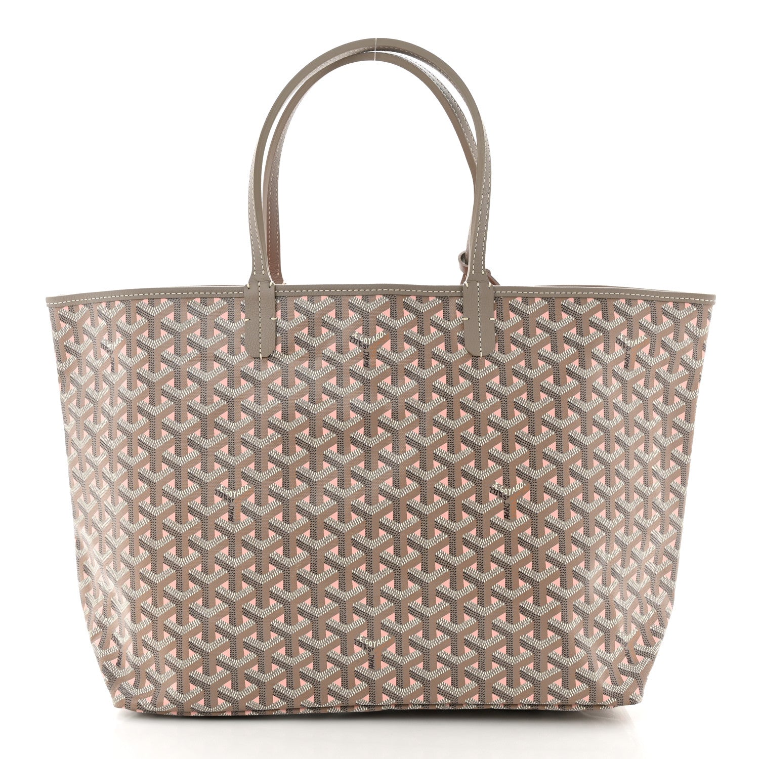 Goyard Goyardine Saint Louis Claire Voie PM Grege Powder Pink 3 of 12