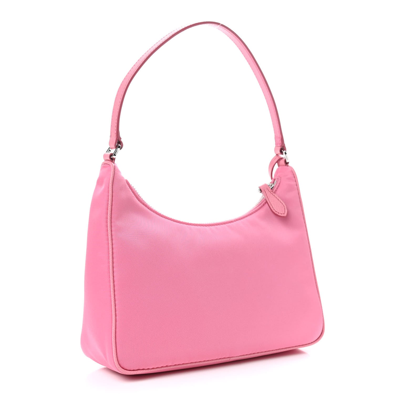 Prada Re-Nylon Saffiano Mini Re-Edition 2005 Bag Rosa 3 of 10