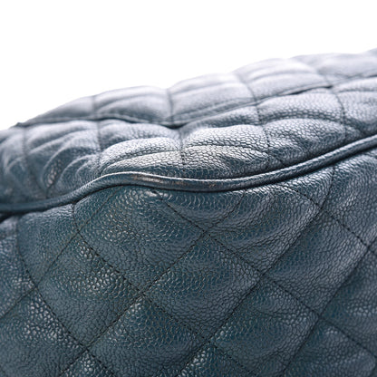 Chanel Caviar Quilted Large Paradoxal Camera Case Turquoise 13 of 20