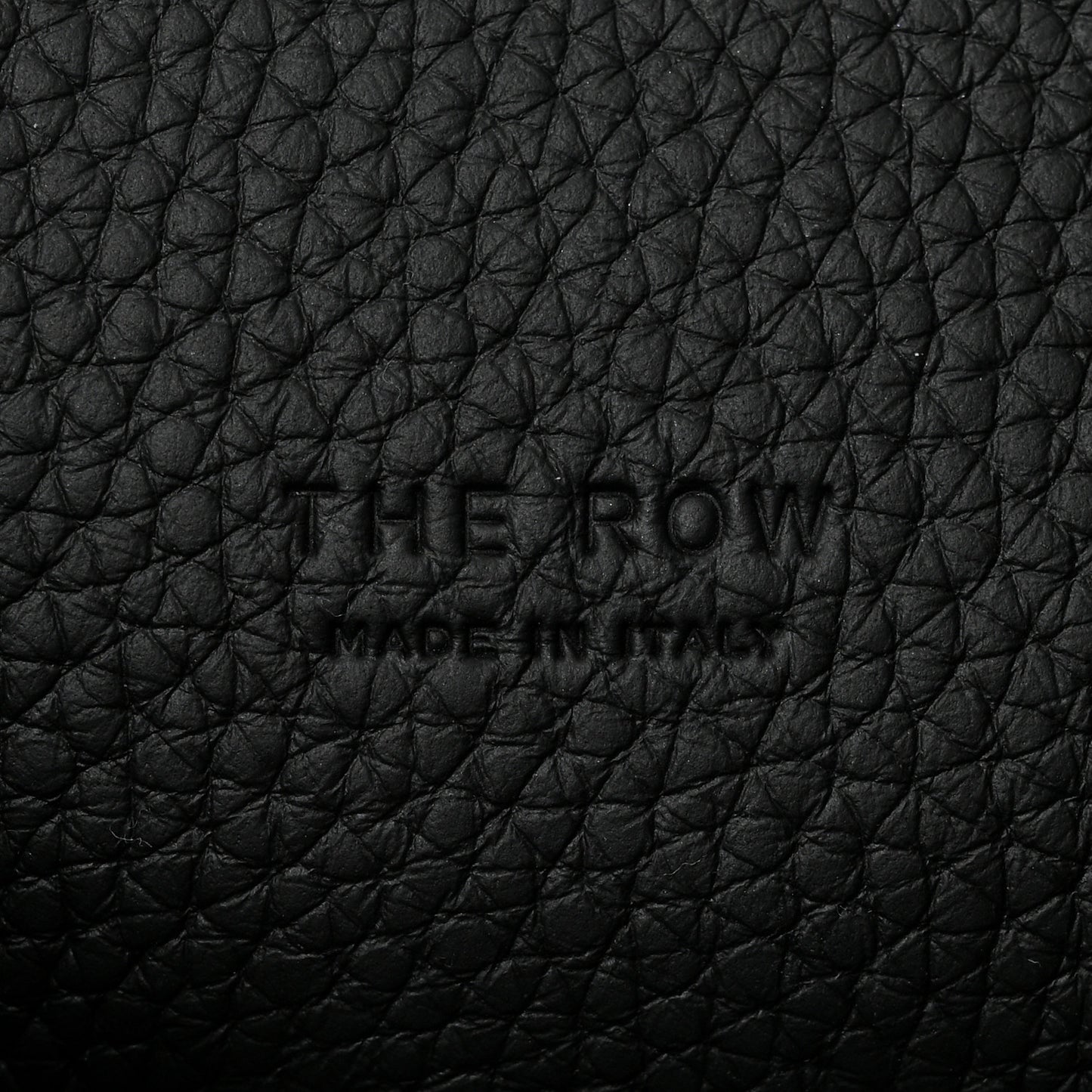 Matte Grained Calfskin Soft Margaux 15 Black