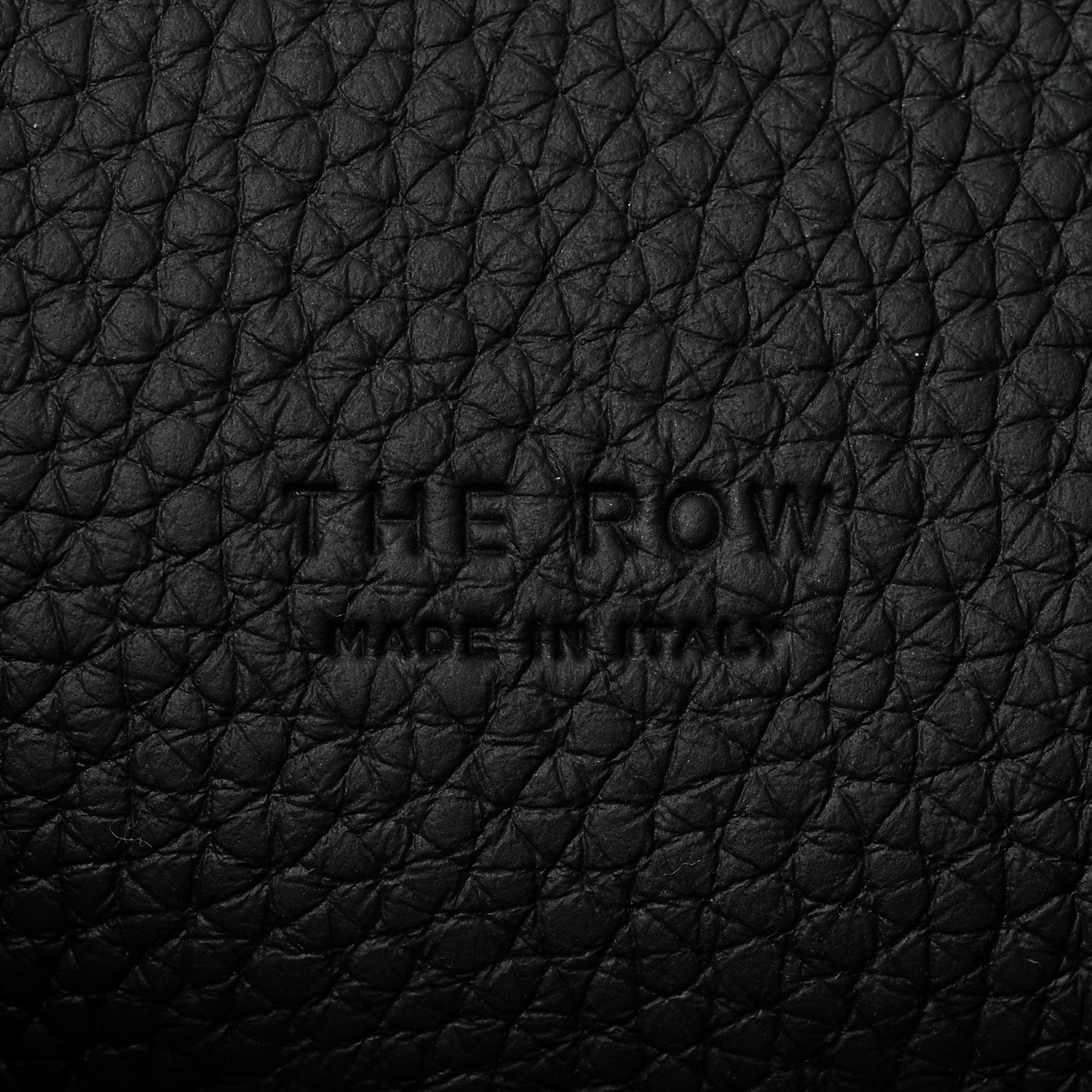 The Row Matte Grained Calfskin Soft Margaux 15 Black 6 of 9