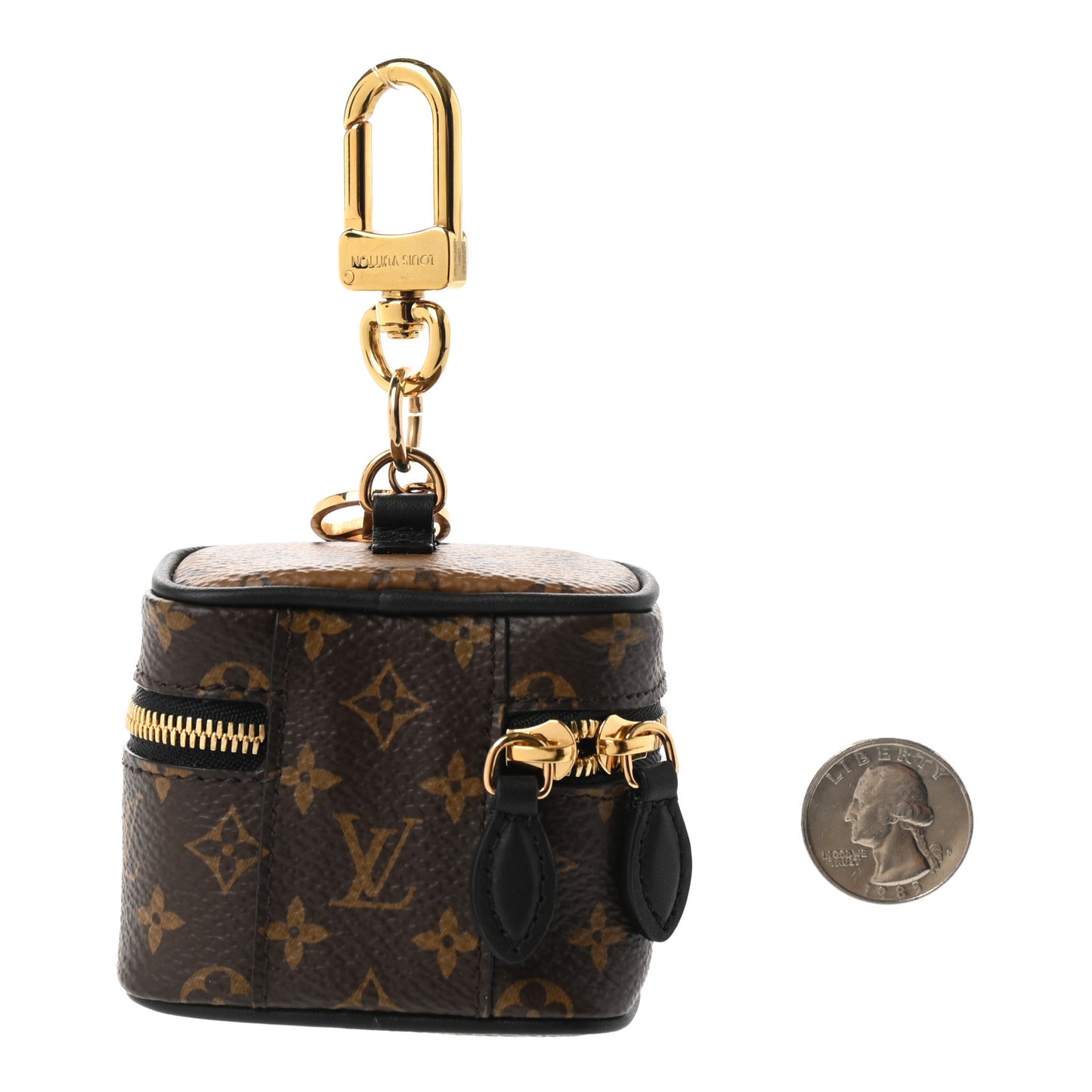 Reverse Monogram Vanity Bag Charm
