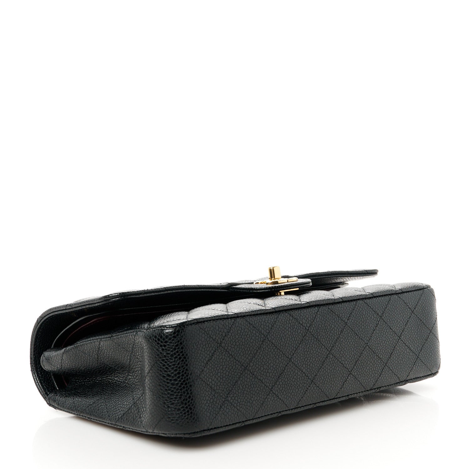 Chanel Caviar Quilted Medium Double Flap Black 4 of 11