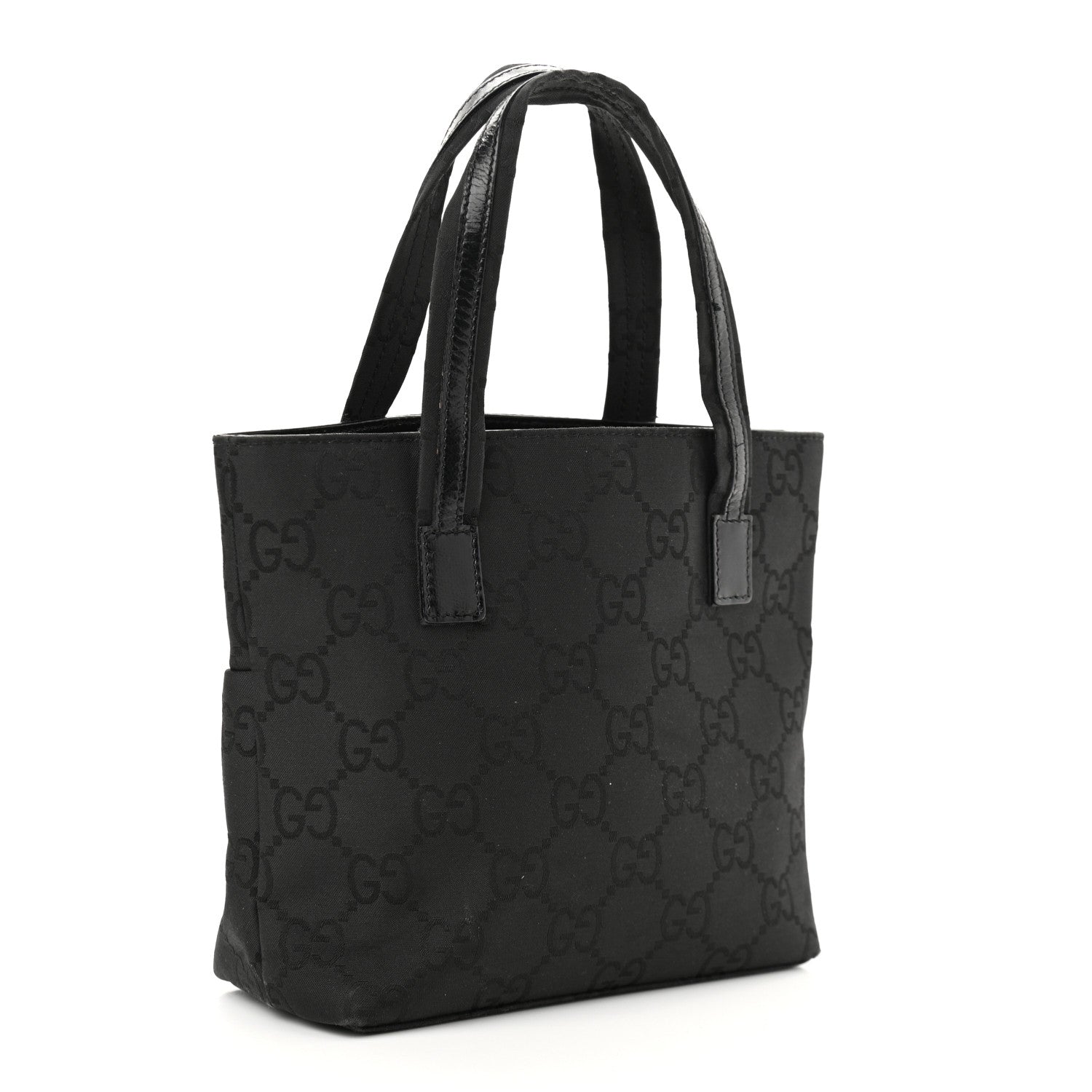 Gucci GG Plus Small Monogram Tote Black 2 of 11