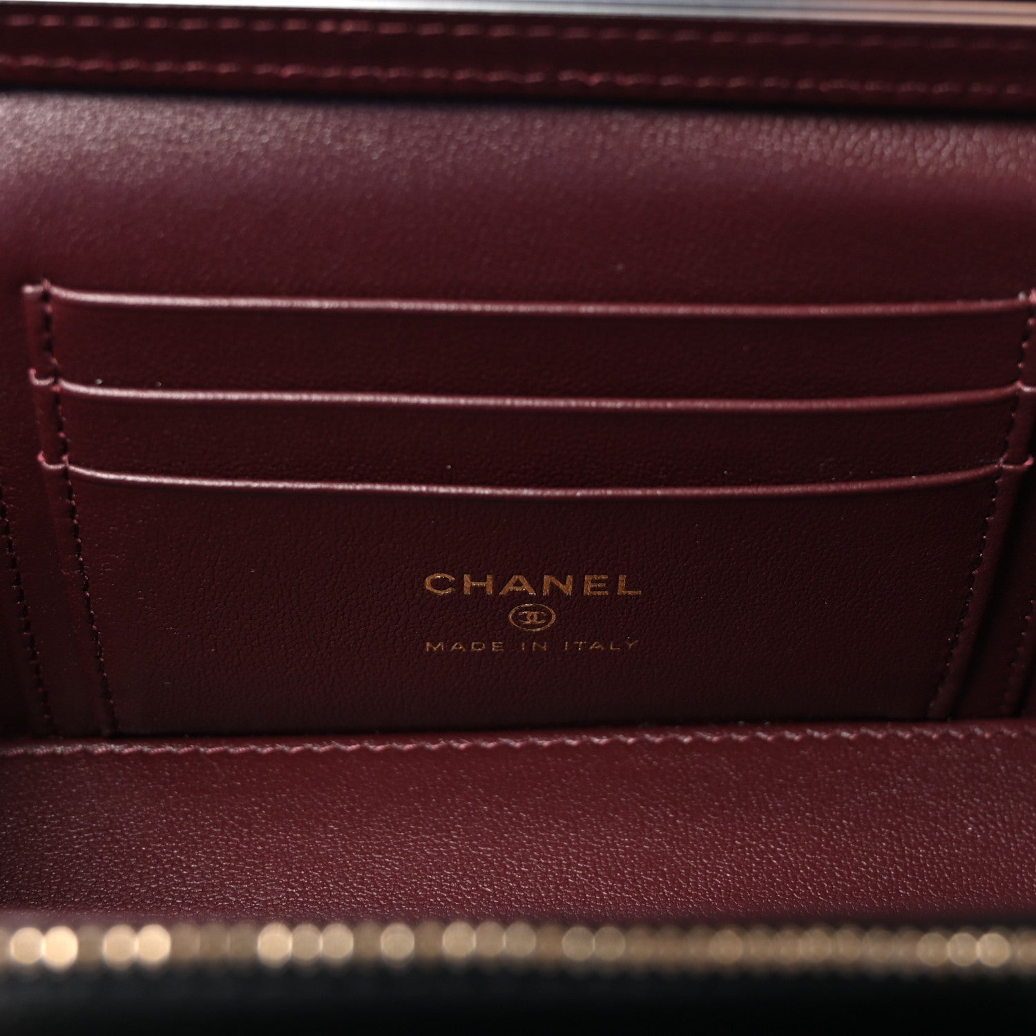 Chanel Caviar Quilted Top Handle Pocket Vanity Case Black 6 of 11